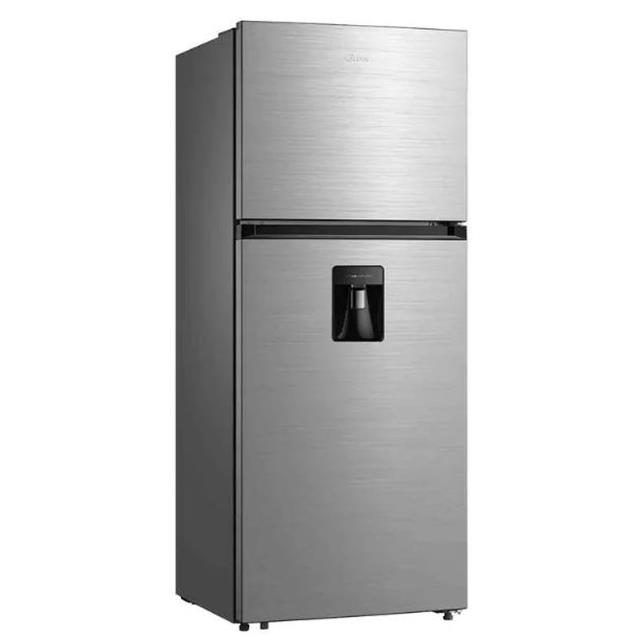 Heladera Midea No Frost Inverter 412 Lts C/Dispenser Gris (MDRT580)