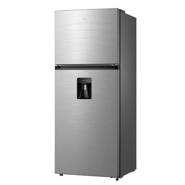 Heladera Midea No Frost Inverter 412 Lts C/Dispenser Gris (MDRT580)