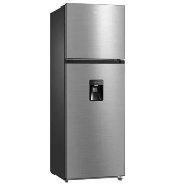 Heladera Midea No Frost Inverter 340 Lts C/Dispenser Gris (MDRT489)