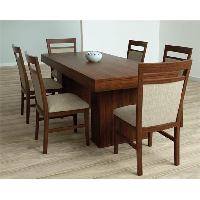 Mesa Comedor Ebro Nogal 210x100 (210004000009)