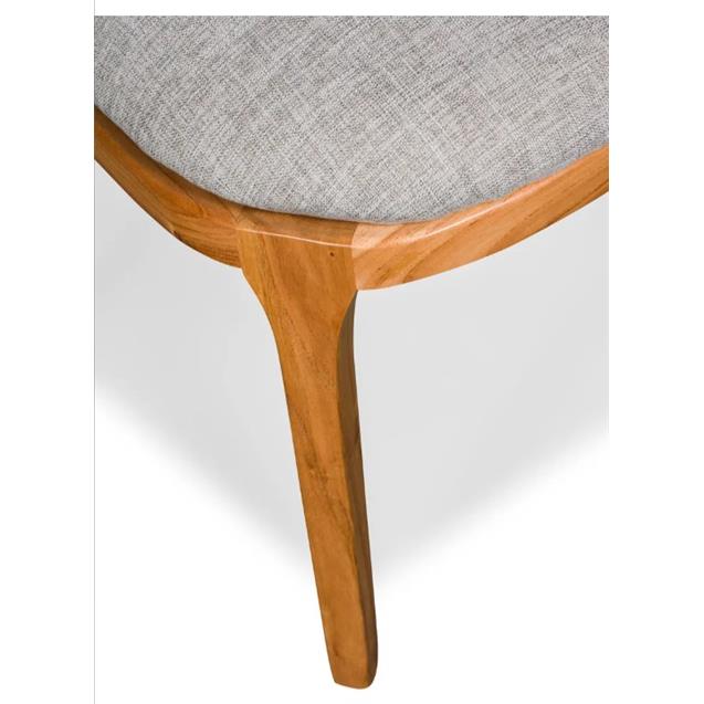Silla Gardenia Natural Gris Claro