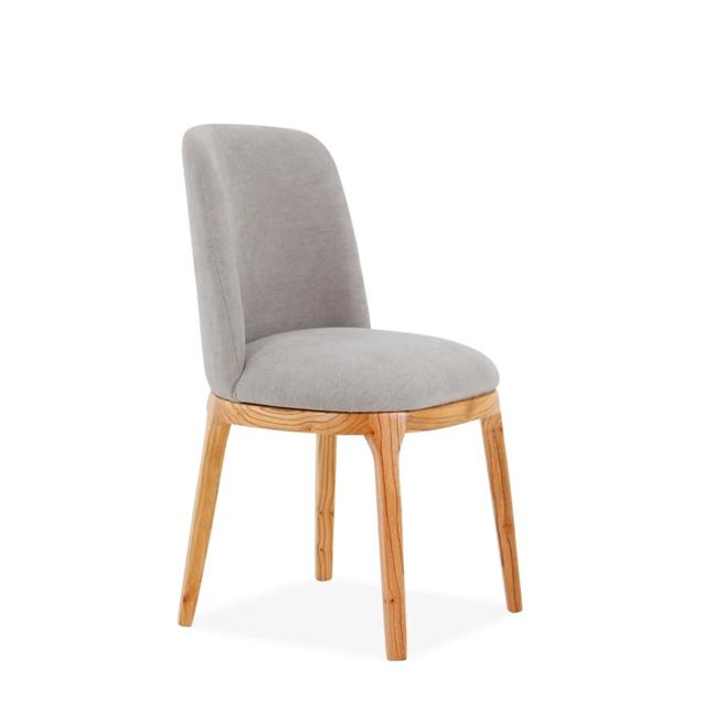 Silla Gardenia Natural Gris Claro