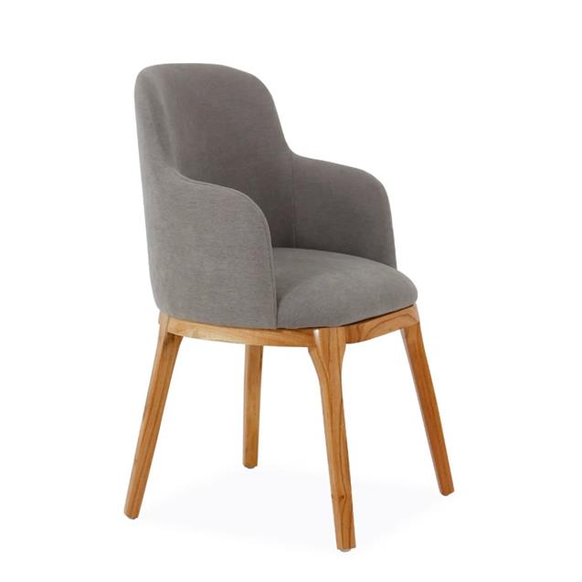 Sillón Gardenia Natural Gris Claro (200000312700)