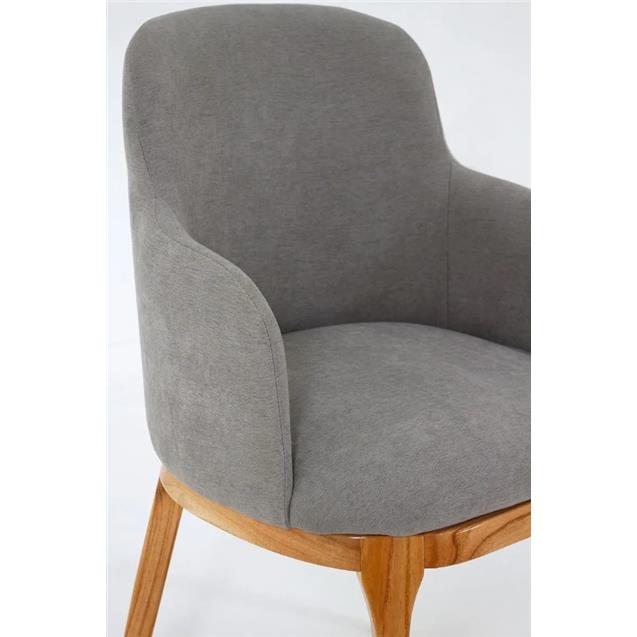 Sillón Gardenia Natural Gris Claro (200000312700)