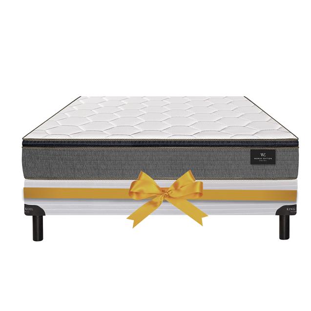 Sommier y Colchón de Resortes King Koil Adelle 140x190