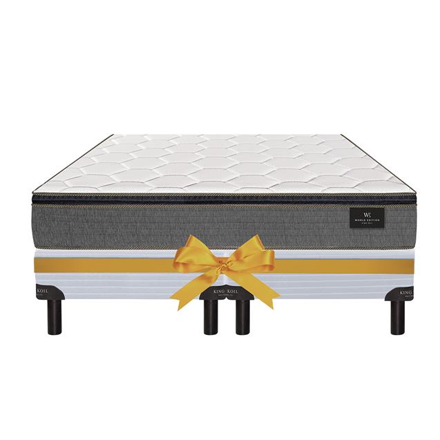 Sommier y Colchón de Resortes King Koil Adelle 180X200