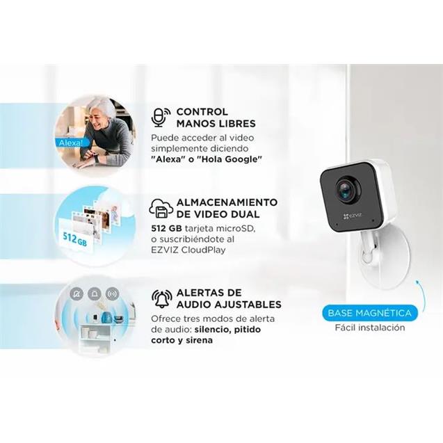 Cámara Ezviz H1C 1080p Interior Wifi