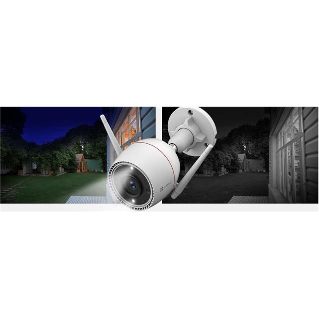 Cámara Ezviz H3C 2k Exterior, Color Nocturno, Wifi
