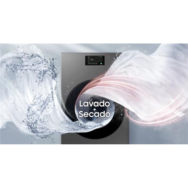 Lavasecarropas Samsung Bespoke Ia 22kg Inverter (WD22DB8995BZBG)