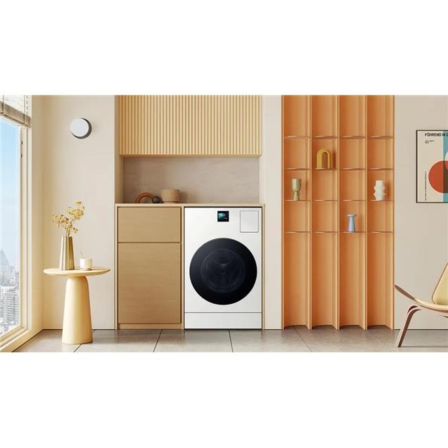 Lavasecarropas Samsung Bespoke IA 22kg Inverter Blanco (WD22FB8690BE)
