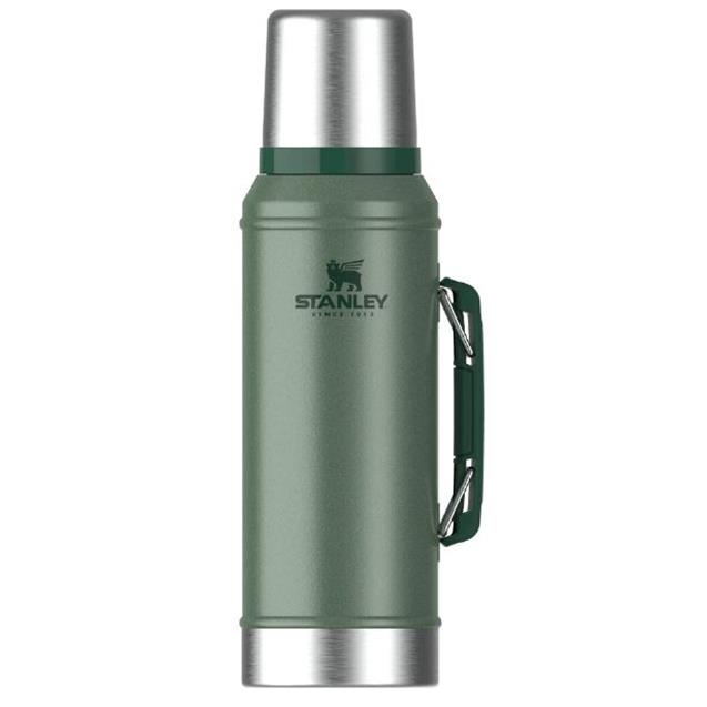 Termo Stanley Clásico 950 Ml Verde C/Manija (10148-052)
