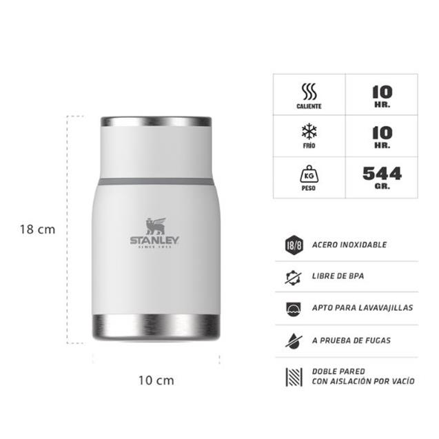 Termo Stanley Alimentos Adventure 710 Ml Polar (10835-019)