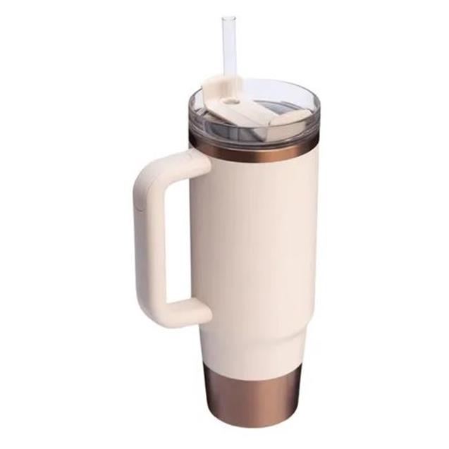 Vaso Stanley Quencher 2.0 887 Ml Gilded Sugar- Rosa/Dorado (10829-420)