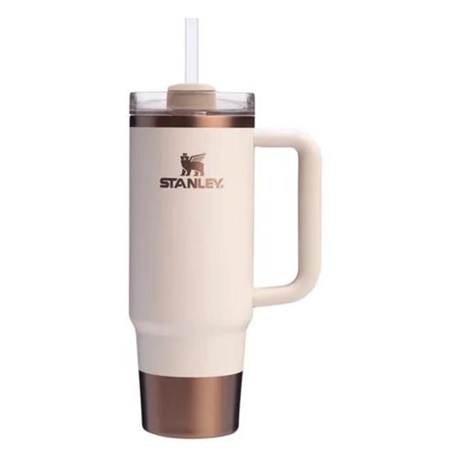 Vaso Stanley Quencher 2.0 887 Ml Gilded Sugar- Rosa/Dorado (10829-420)