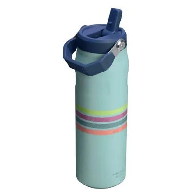 Botella Stanley Aerolight Flipstraw 710ml Seafoam Stripe (11283-182)