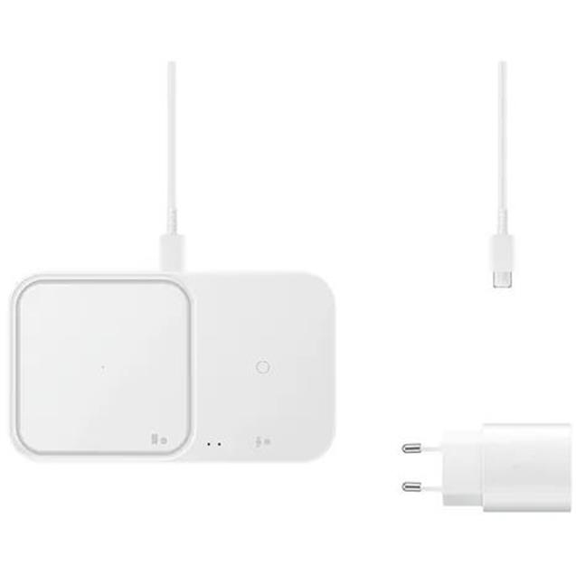 Cargador Samsung inalámbrico Duo C/Cable-Blanco (EP-P5400TWSGAR)