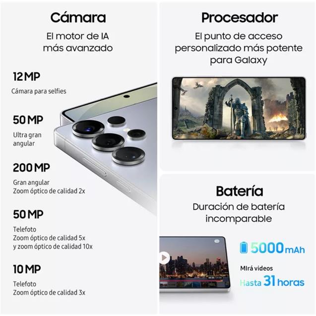 Celular Samsung Galaxy S25 Ultra 512gb Titanium Black