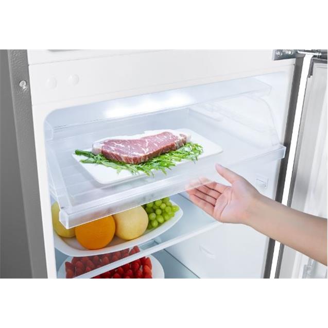 Heladera Hisense No Frost 250 Lts Disp. Inverter Inox (RT3N250NMC)