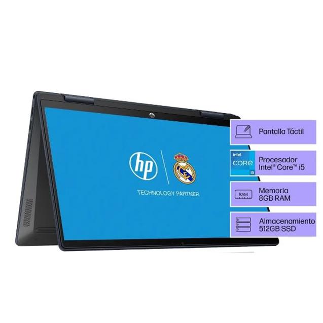 Notebook Hp Convertible 2-En-1 Pavilion X360/  I5-1235u/ 8gb 512gb/ 14" Fhd W11h (14EK0008LA)