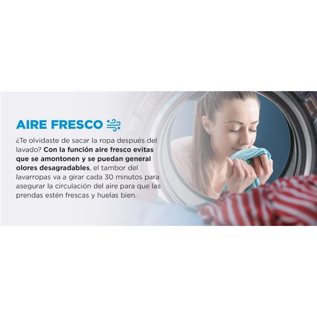 Lavasecarropas Midea 8/6kg Inverter Wi-Fi Gris (MF200D80WB)