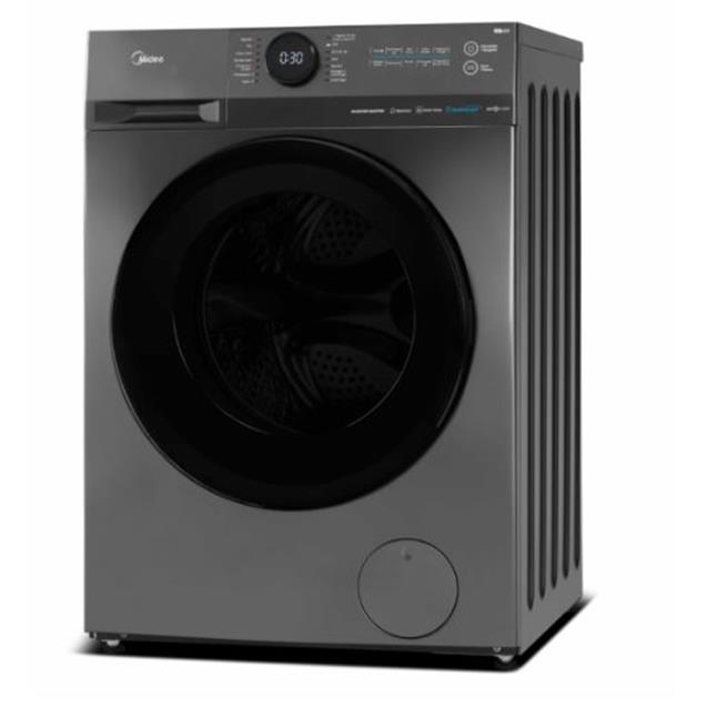 Lavasecarropas Midea 8/6kg Inverter Wi-Fi Gris (MF200D80WB)