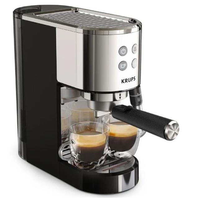 Cafetera Krups Virtuoso 1.1lts Inox (XP444C10)