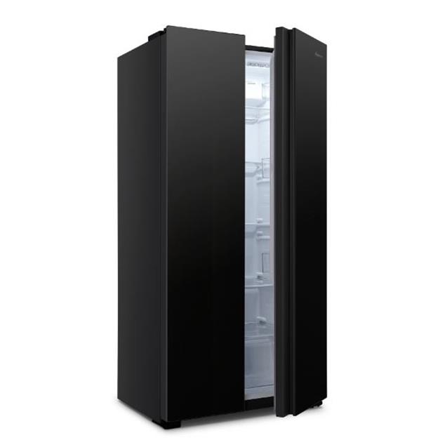 Heladera Hisense Side By Side 468lts Black (RS3N428NAB)