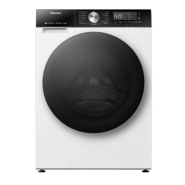Lavarropas Hisense 10kg 1400 Inverter Blanco (WF3S1043BW)