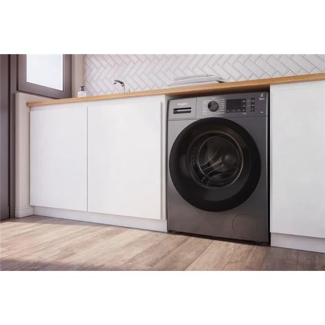Lavarropas Whirlpool 8kg 1200 Rpm Inverter Silver (WNQ80AS)