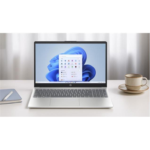 Notebook HP 8gb 512gb/ 15.6"/ W11/ Silver (R5-7520U)