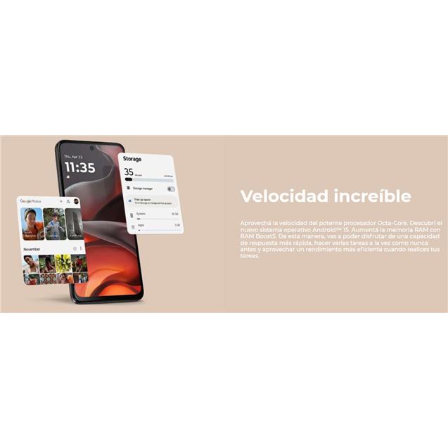 Celular Motorola Moto G15 Special Edition 4+256 Gb Gravity Gray