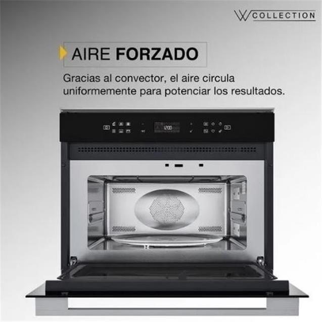 Microondas Whirlpool 40 Lts Inox (WMO40AS)