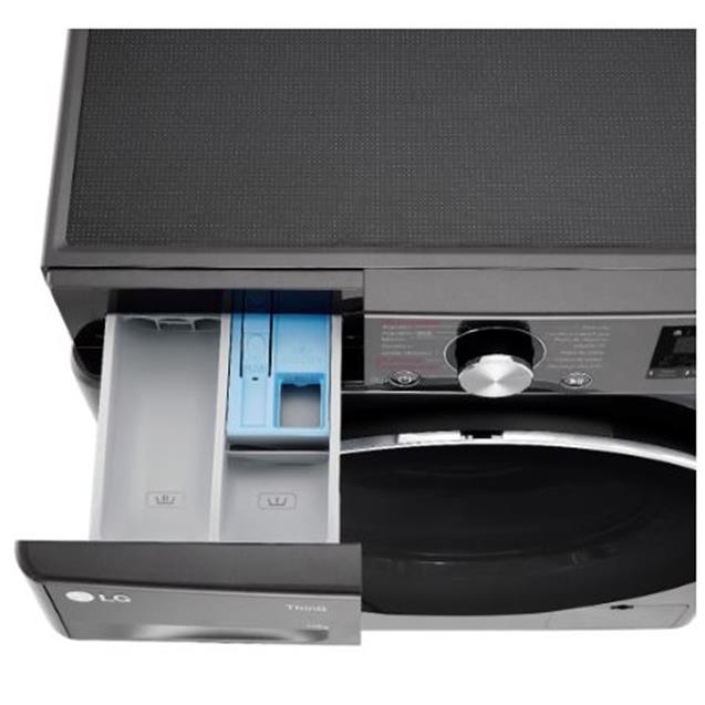 LAV. LG WM10BVC4S6 INVERTER IA 10KG 1400RPM BLACK STEEL
