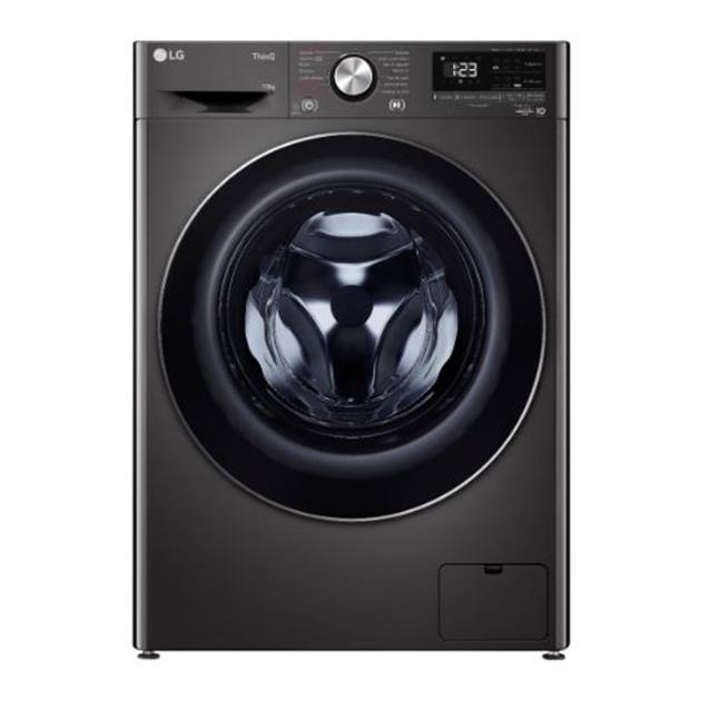 LAV. LG WM10BVC4S6 INVERTER IA 10KG 1400RPM BLACK STEEL