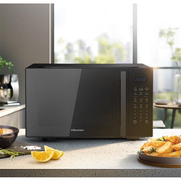 Microondas Hisense 27lts Grill Negro (H30MOBSPHG)