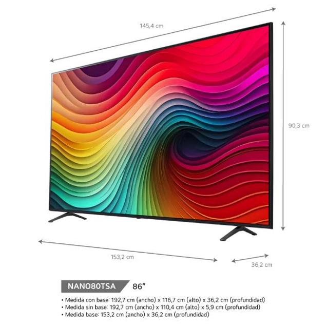 Smart Tv Lg 86" 4k - Nanocell - Ai Thinkq (86NANO80)