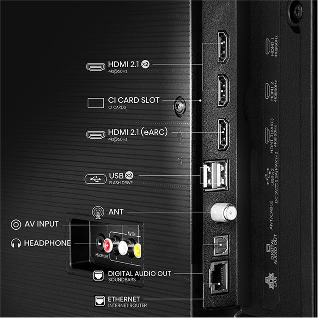 Smart TV Hisense Qled 55" 55Q6N
