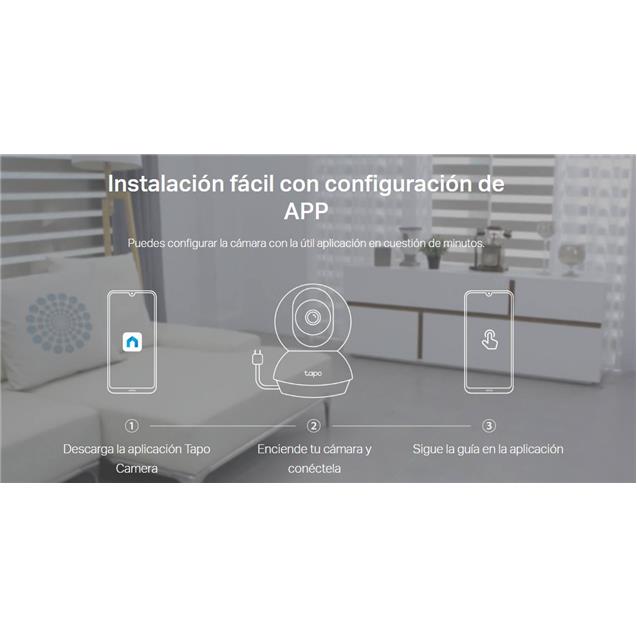 CAMARA SEG. TAPO C200 IP DAY/NIGHT SD WIFI