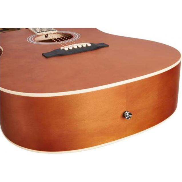 Guitarra Sx Acustica Brown + Soporte Thunder (SD104BR)