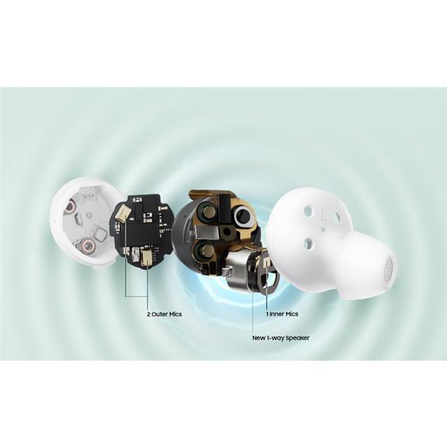 AURICULAR SAMSUNG R400 GALAXY BUDS FE WHITE