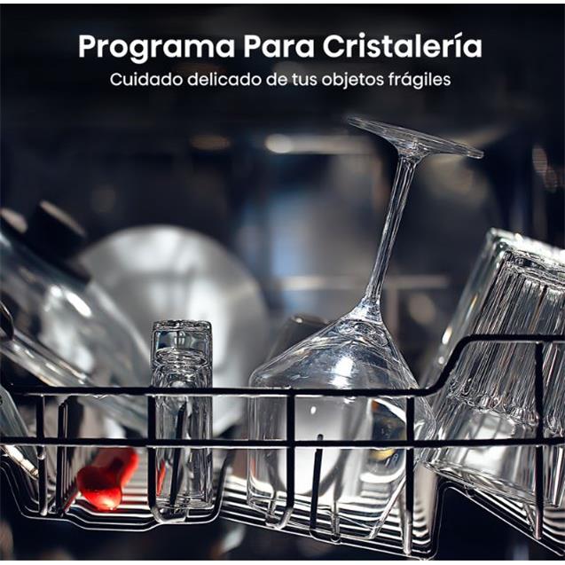 Lavavajillas Hisense 14 Cubiertos Inox (HS642D90X)