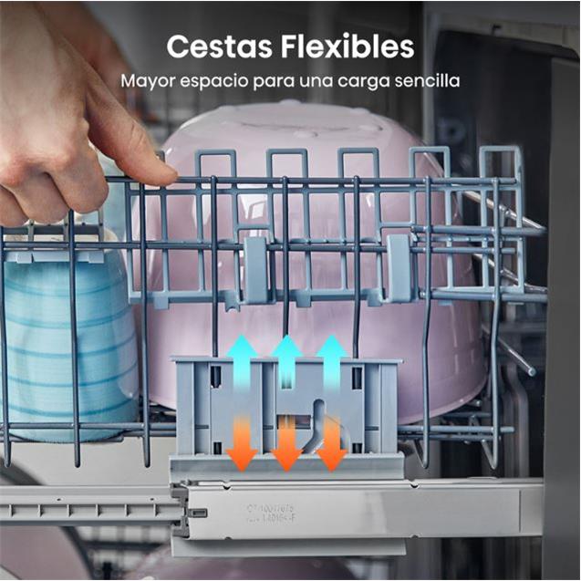 Lavavajillas Hisense 14 Cubiertos Inox (HS642D90X)