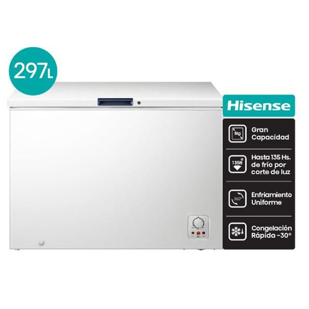 Freezer Hisense 297l Blanco (CF3N297NEW)