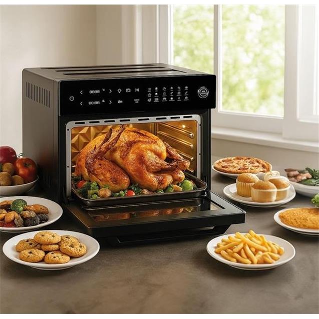 Horno Air Fryer HDC 30 Ltrs 1800 W (HAFSO30LBK)