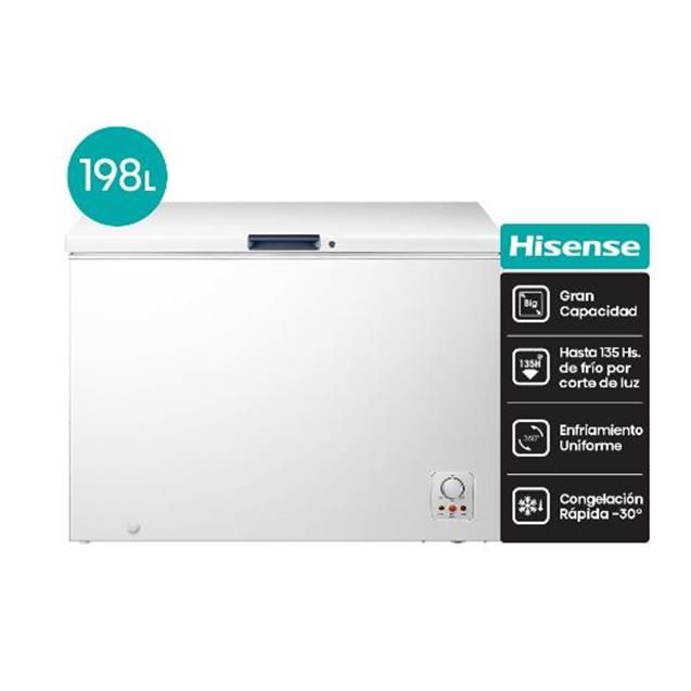 Freezer Hisense 199l Blanco (CF1N199NEW)