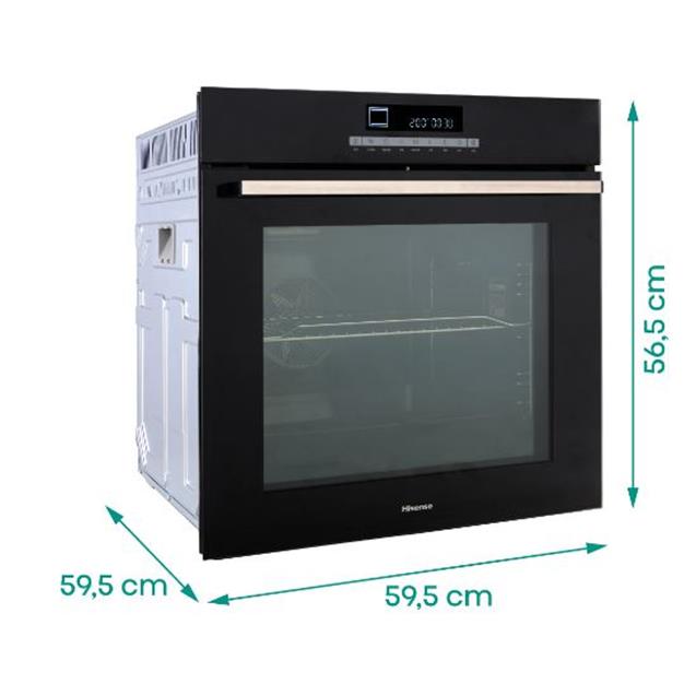 Horno Hisense 73 Lts 12 Prog. Negro (BI66331AG)