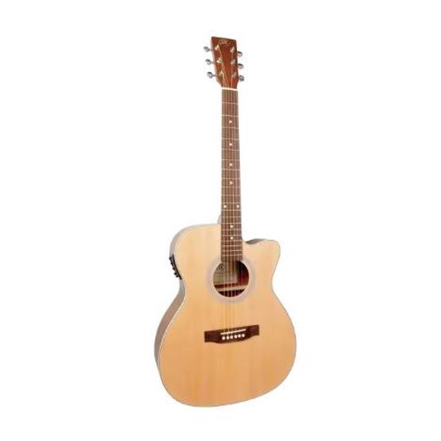 Guitarra Electroacústica SX Natural Mate (SO204CE)