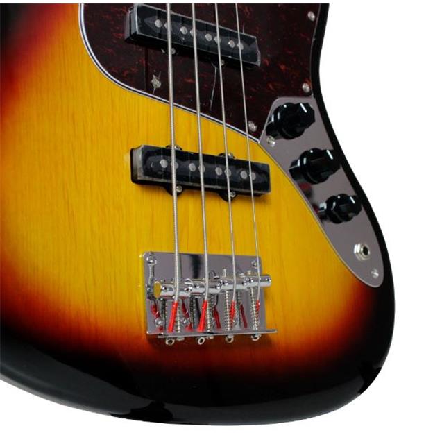 Bajo Eléctrico Sx  Bd1-3ts Pickguard Carey