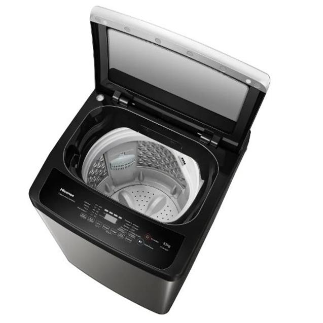 Lavarropas Hisense C/S 9.5 Kg 600rpm Titanium (WTJA1402T)