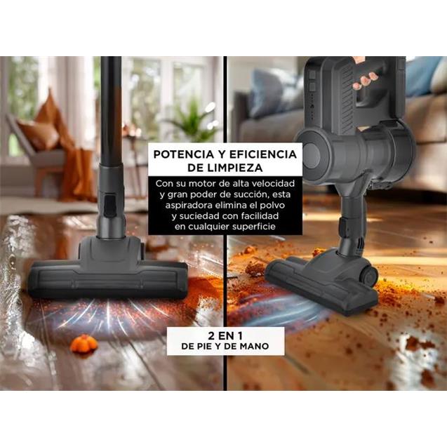 Aspiradora Gadnic Inalámbrica Vertical Y De Mano- 200w (ASP00028)